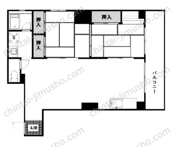 メゾンブラン田端の間取図