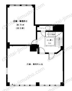 ハートビルの間取図