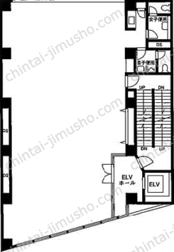 K.U.ビルの間取図