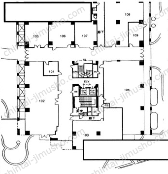アイタウンプラザの間取図