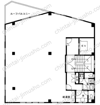 プランセスK23階の間取図