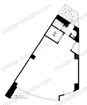 渋谷KKビルの間取図