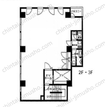 ナカシゲビルの間取図