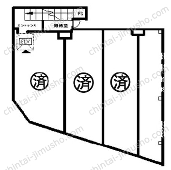 丸三ビルの間取図