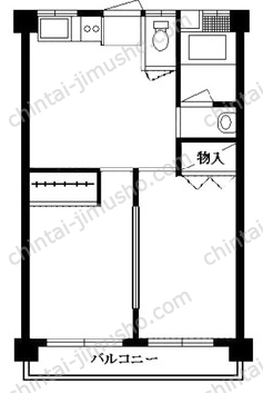 HFビルの間取図