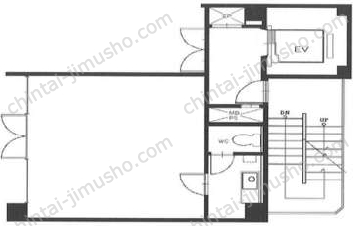 お茶の水サニービルの間取図