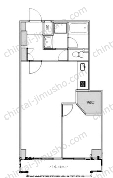 高円寺南サマリヤマンションの間取図