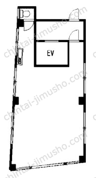 櫻井ビル3階の間取図