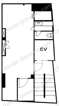 ガーベラ天神7Fの間取図