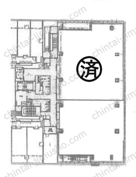 パークコート浜離宮ザ・タワー3Fの間取図