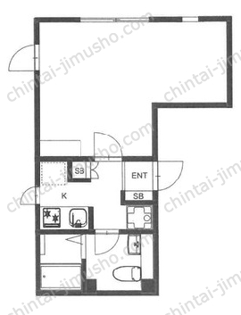 レガシア南麻布の間取図