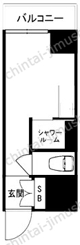 西新宿ダイヤモンドパレスの間取図