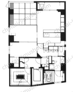 J’z Tower（ジェイズタワー）9階の間取図