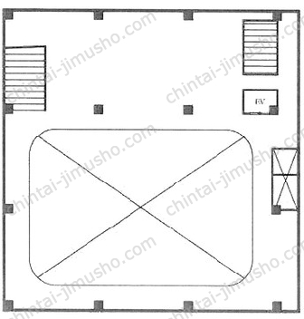 馬車道スクエアビルの間取図