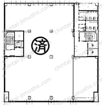 相鉄新横浜ビル（富士火災横浜ビル）3階の間取図