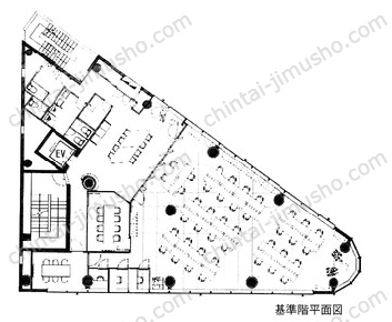 THE CROSS 一番町の間取図