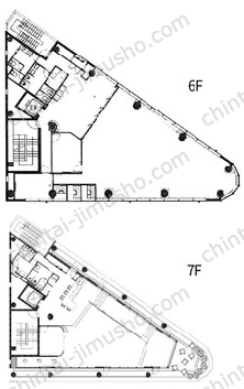 THE CROSS 一番町の間取図
