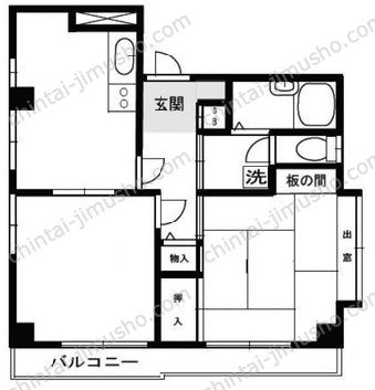 メゾン・リビエール3階の間取図