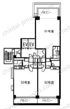 中川ビルの間取図