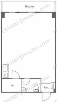 麻布エンパイアマンションの間取図