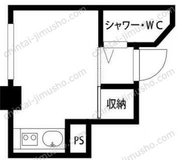 ヴィラデステ原宿の間取図