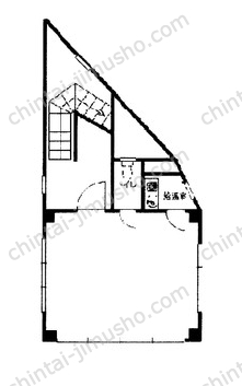 みすずビル4階の間取図