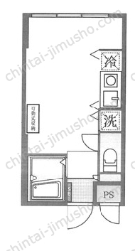 下北沢プレイス2階の間取図
