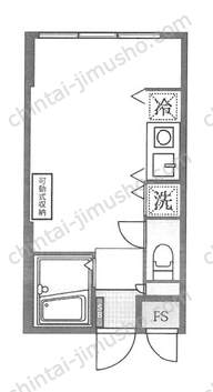 下北沢プレイス2階の間取図