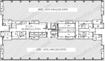 トレードピアお台場の間取図