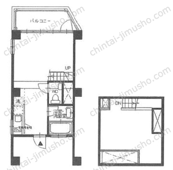 カーメルⅠ4Fの間取図