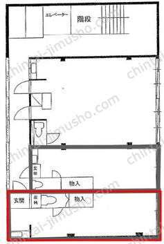 TOC ANNEX6階の間取図