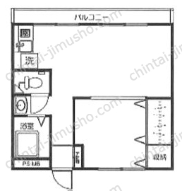 近富マンションの間取図