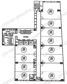 BUREX麹町／ビュレックス麹町4Fの間取図
