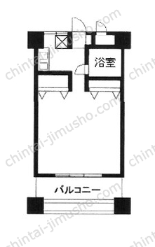 ルピナス東神奈川2階の間取図