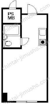 朝日九段マンションの間取図
