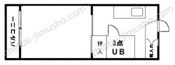 上野永谷タウンプラザの間取図