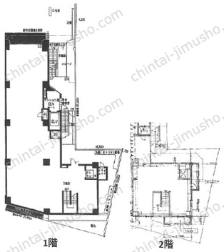 青山ハイツ／第1九曜ビルディングの間取図