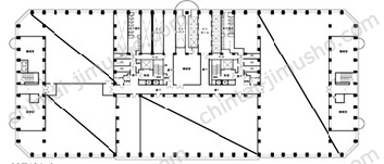 新宿アイランドタワーの間取図