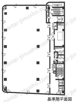 THE PARK8階の間取図