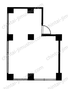 幡ヶ谷2丁目貸事務所の間取図