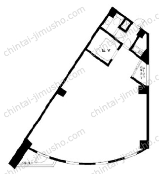 渋谷KKビルの間取図