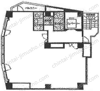 TOWER FRONT 神谷町7階の間取図