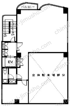 共栄ビル4階の間取図