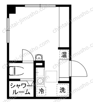 ジュリアス三ノ輪2階の間取図