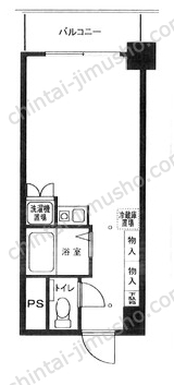 パレドール池袋9階の間取図