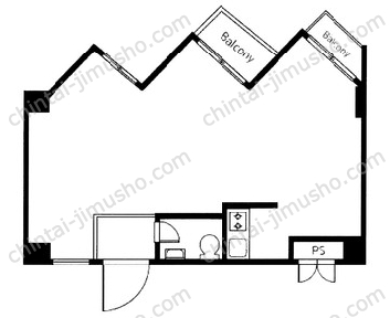 クロープ平和台の間取図