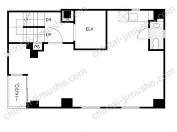 V1Bldg（ブイワンビル）の間取図