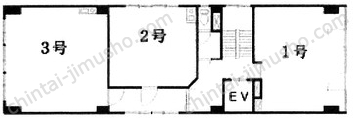 大洋ビルの間取図
