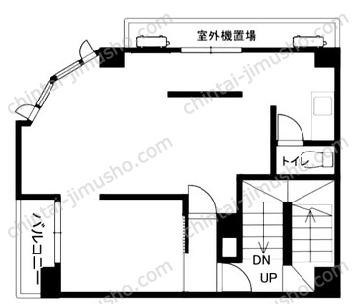 第2東コーポ3Fの間取図