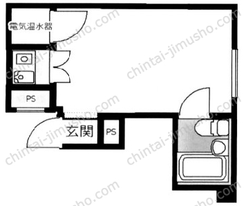シャトレーイン横浜の間取図